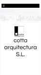 Mobile Screenshot of cottarquitectura.com